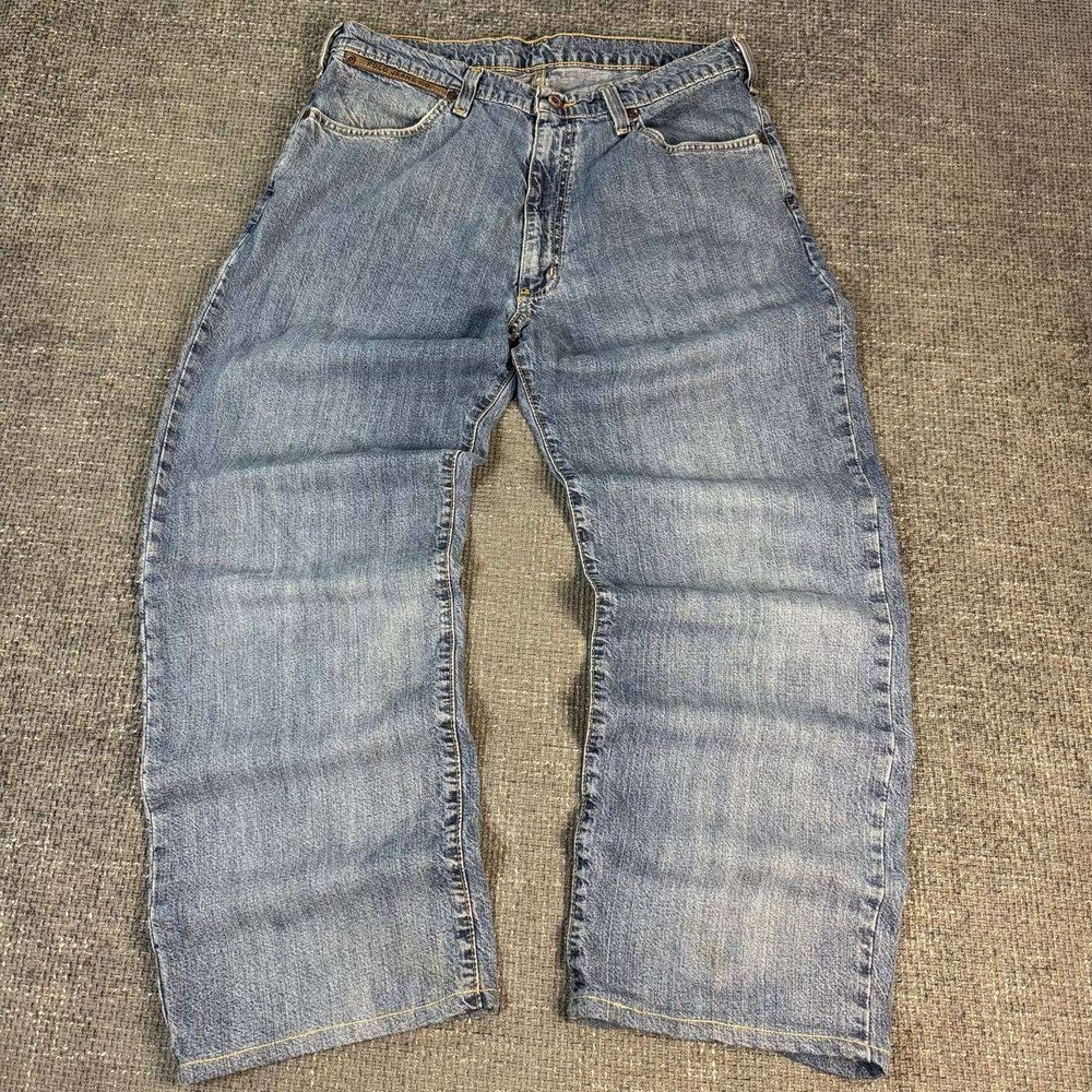 Polo Jeans Co Ralph Lauren Jeans Mens 33x27 Blue Relaxed Fit Y2K Streetwear